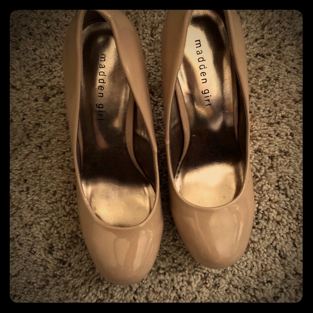 Madden Girl Nude Heels